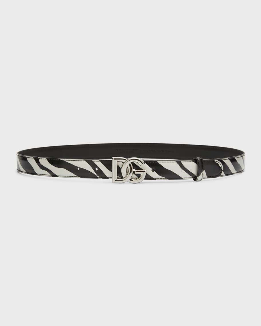 

Кожаный ремень Zebra Interlocking DG Dolce&Gabbana