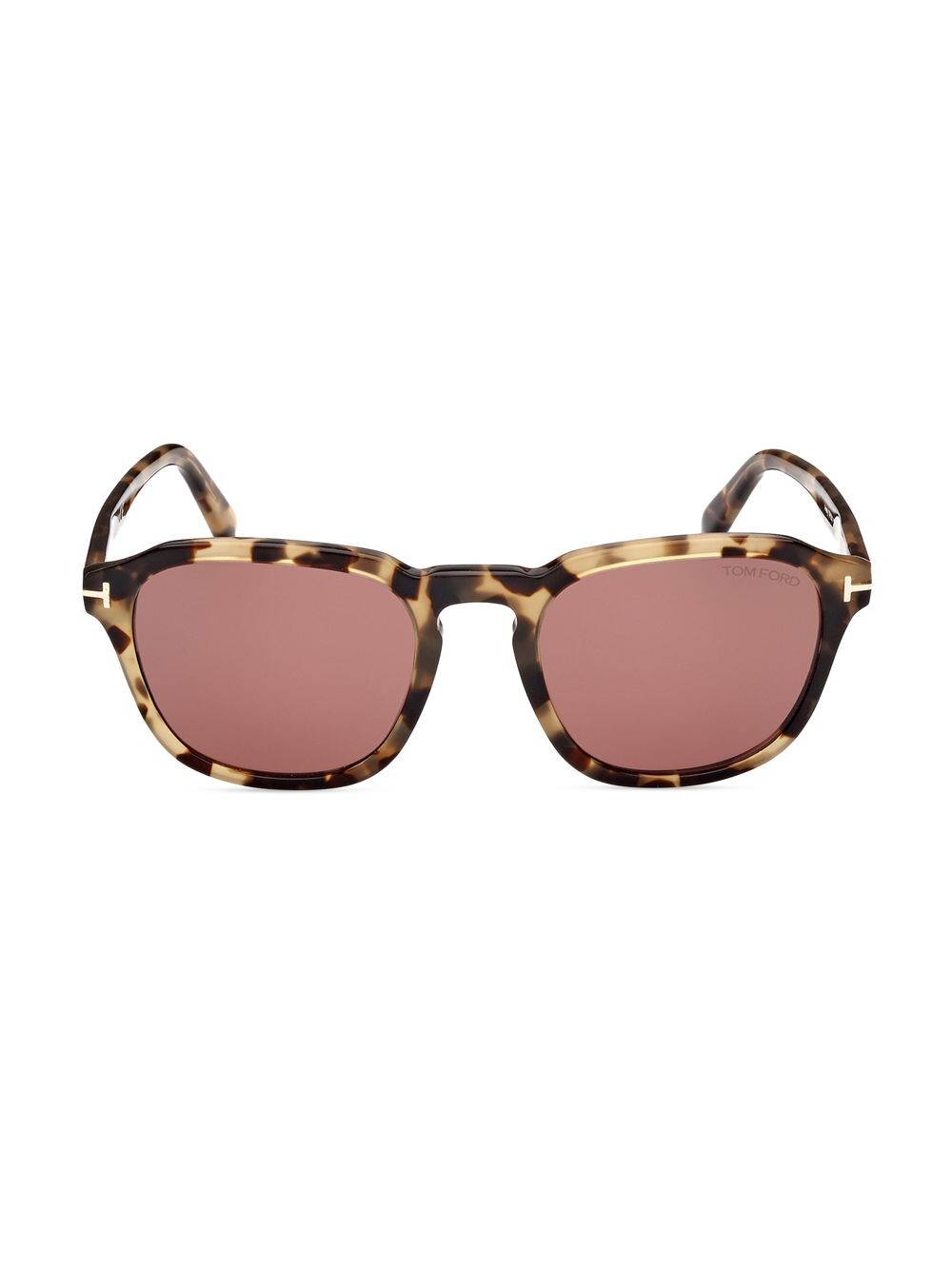 

Солнцезащитные очки Avery 52MM черепаховой расцветки Tom Ford