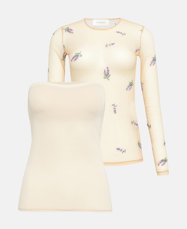 

Элегантная рубашка Sportmax, лиловый