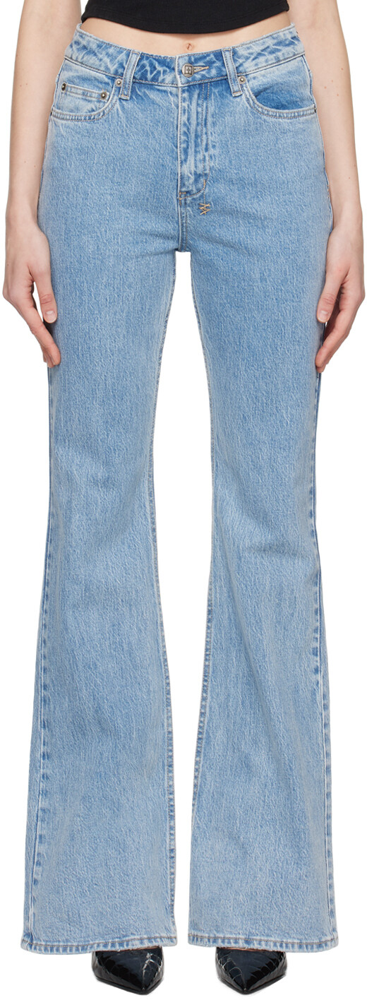 

Синие джинсы сохо Ksubi, цвет Authentik wash