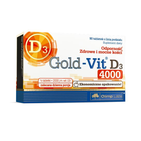 Olimp Gold-Vit D3, биологически активная добавка, 4000 единиц, 90 таблеток Olimp Labs