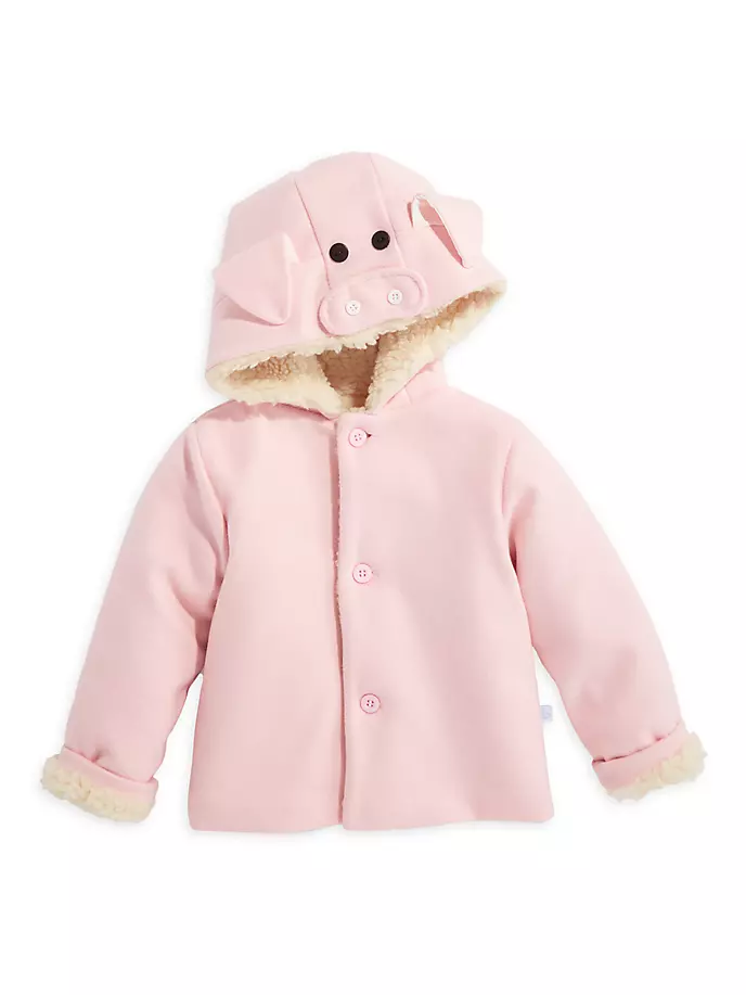 Пальто-копилка для маленьких девочек и маленьких девочек Bella Bliss, цвет pink mouflan