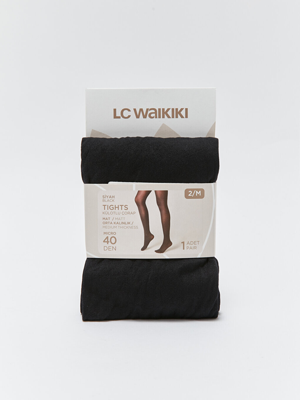 

Женские однотонные колготки плотностью 40 ден LCW DREAM