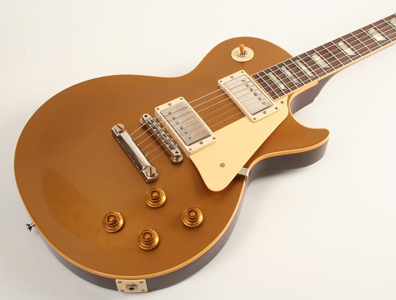 

Электрогитара Gibson Custom Shop 1957 Les Paul Goldtop Darkback Reissue VOS 731135