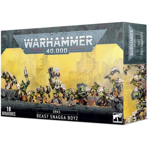 

Миниатюра Games Workshop Warhammer 40K: Orks - Beast Snagga Boyz