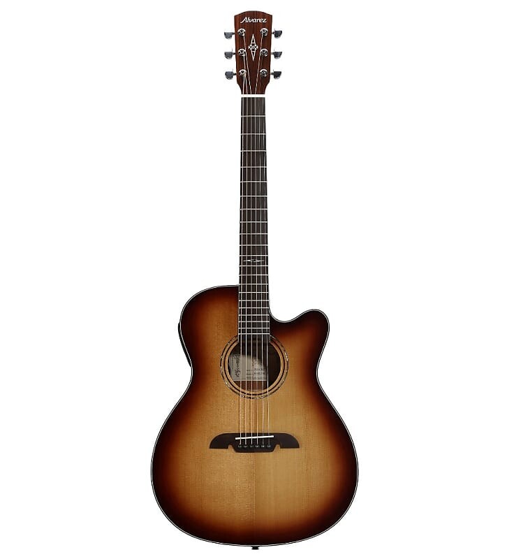 

Акустическая гитара Alvarez AF60CESHB Artist Series Folk Size Solid Spruce Top Acoustic 6 String Guitar