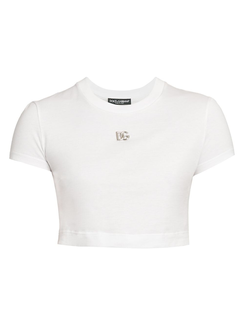 

Укороченная футболка с логотипом DG DOLCE&GABBANA