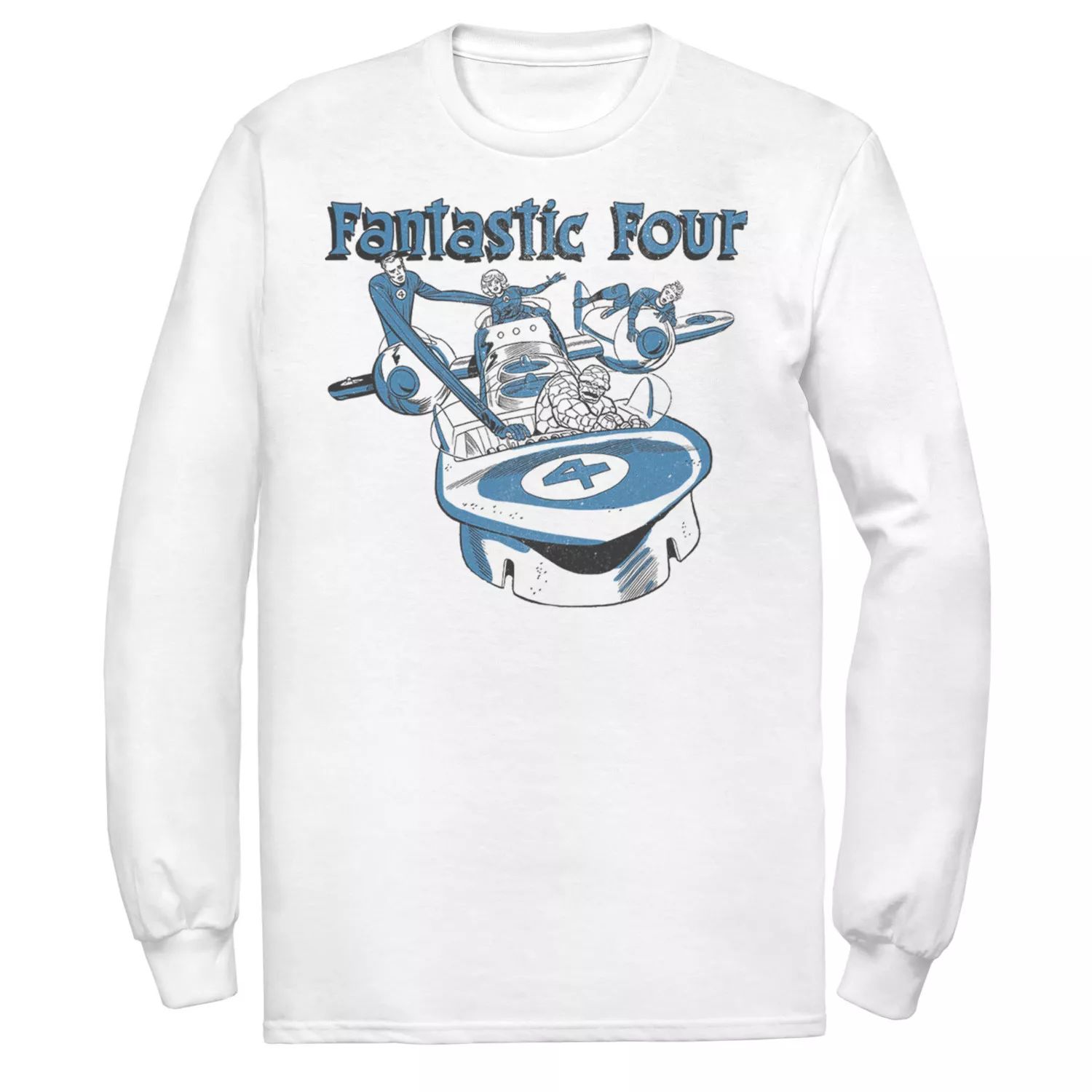 Мужская футболка Fantastic Four Group Shot Fantasticar Marvel