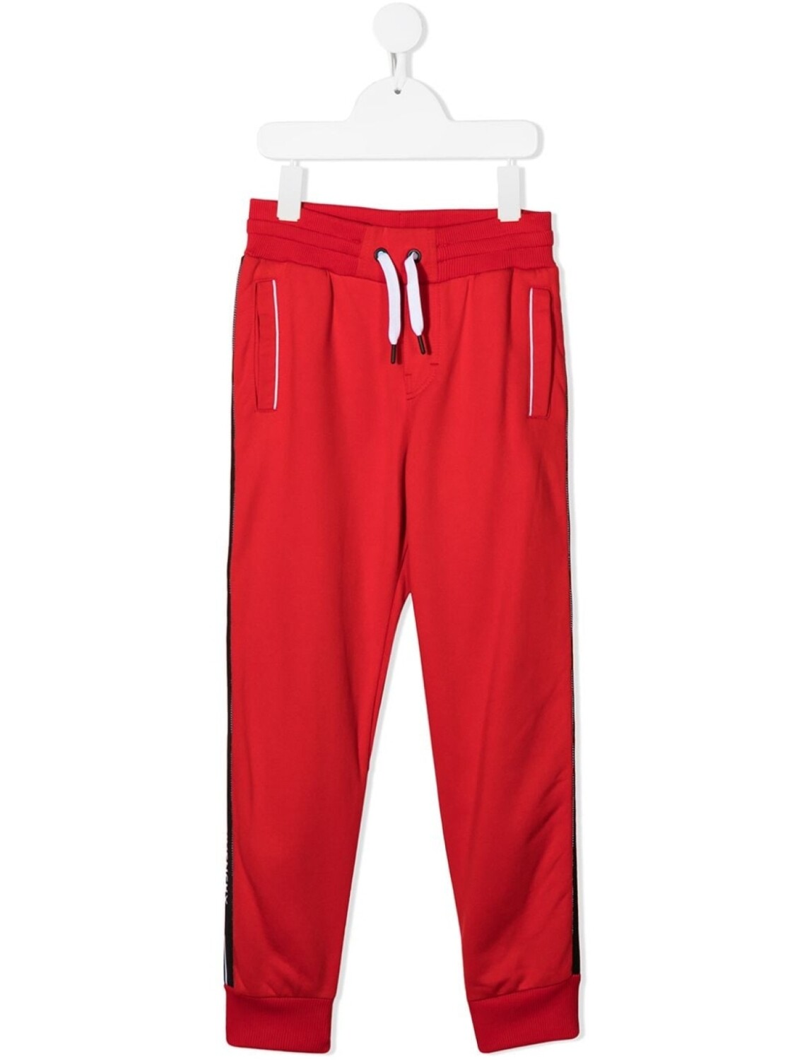

Спортивные брюки с кулиской и логотипом Givenchy Kids, красный