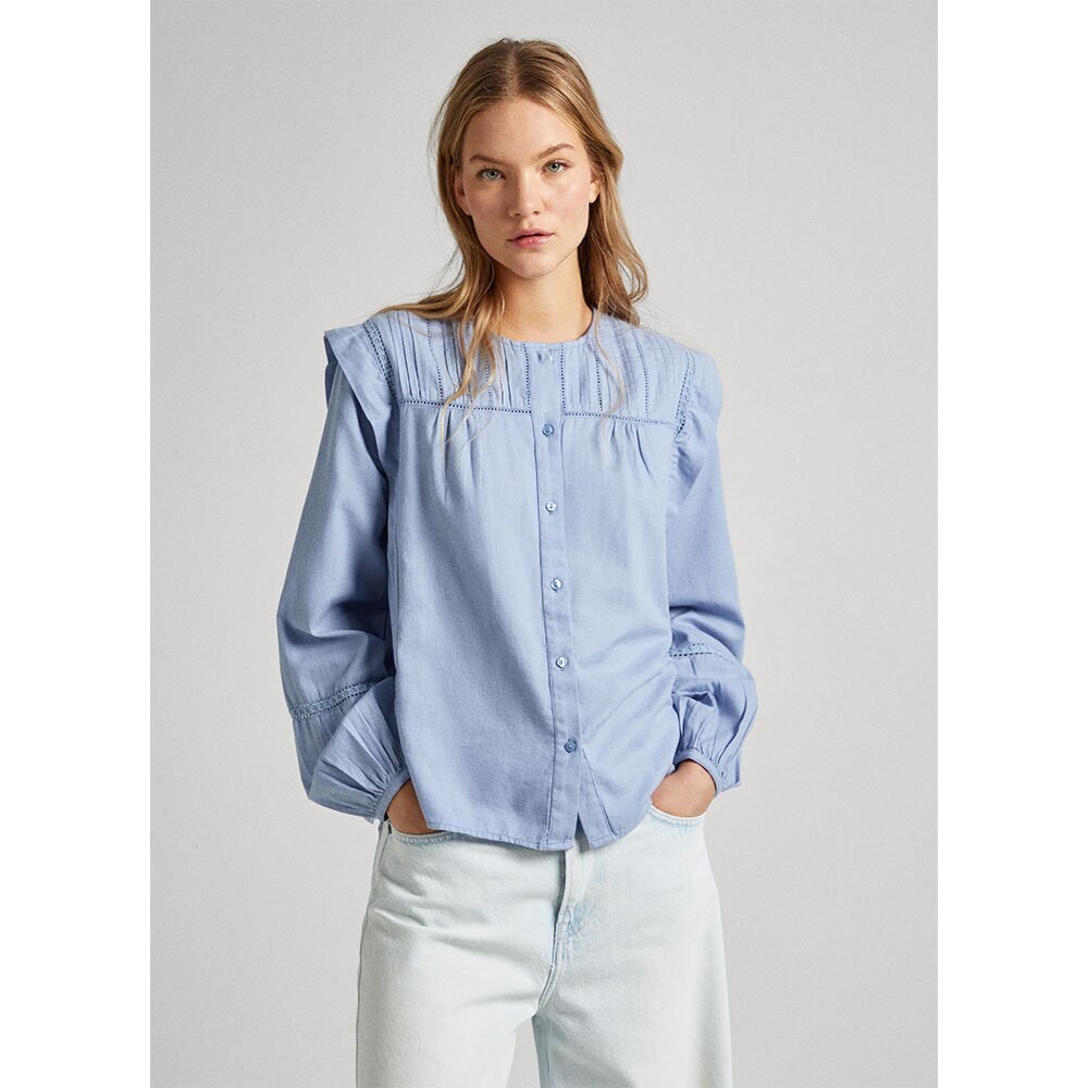

Рубашка с длинным рукавом Pepe Jeans Jaxie, синий