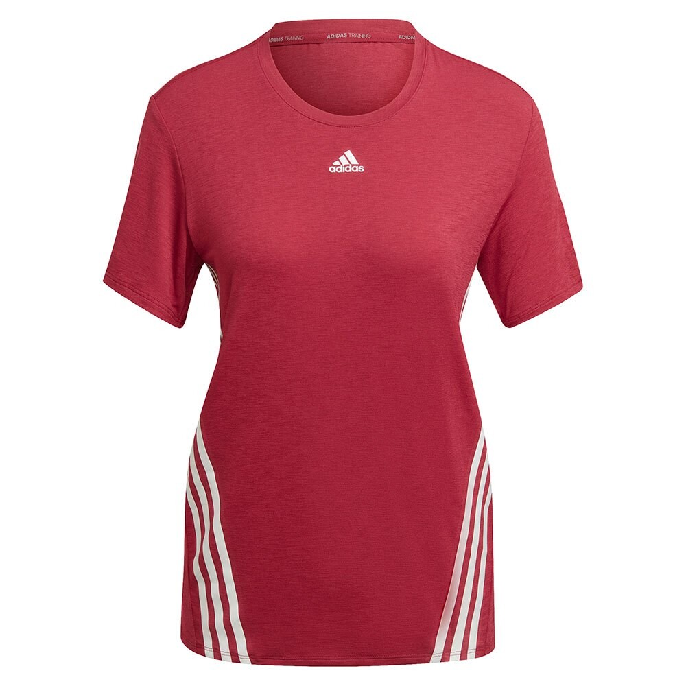 

Футболка adidas Icons 3 Stripes, красный
