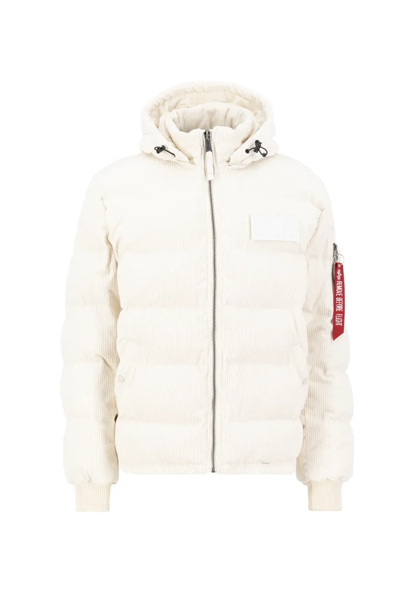 

Зимняя куртка Alpha Industries " Alpha Industries Мужчины - Куртки для холодной погоды Puffer Cord", цвет Jet Stream White