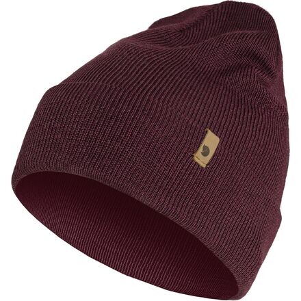 

Классическая вязаная шапка Fjallraven, цвет Dark Garnet