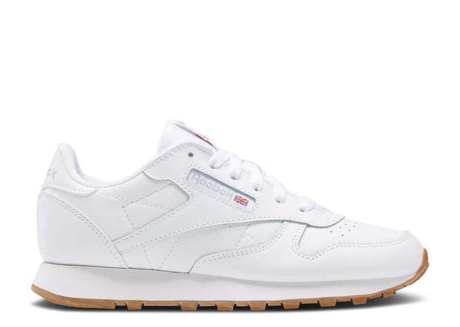 

Кроссовки Reebok Classic Leather Big Kid 'White Gum', белый