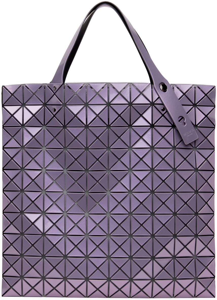 Металлизированная сумка-тоут Purple Prism , цвет Lilac Bao Issey Miyake