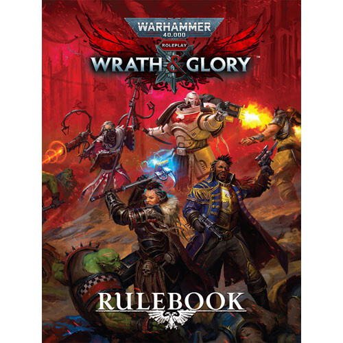 

Ролевая игра Cubicle 7 Warhammer 40K Wrath & Glory RPG: Rulebook (Hardcover)