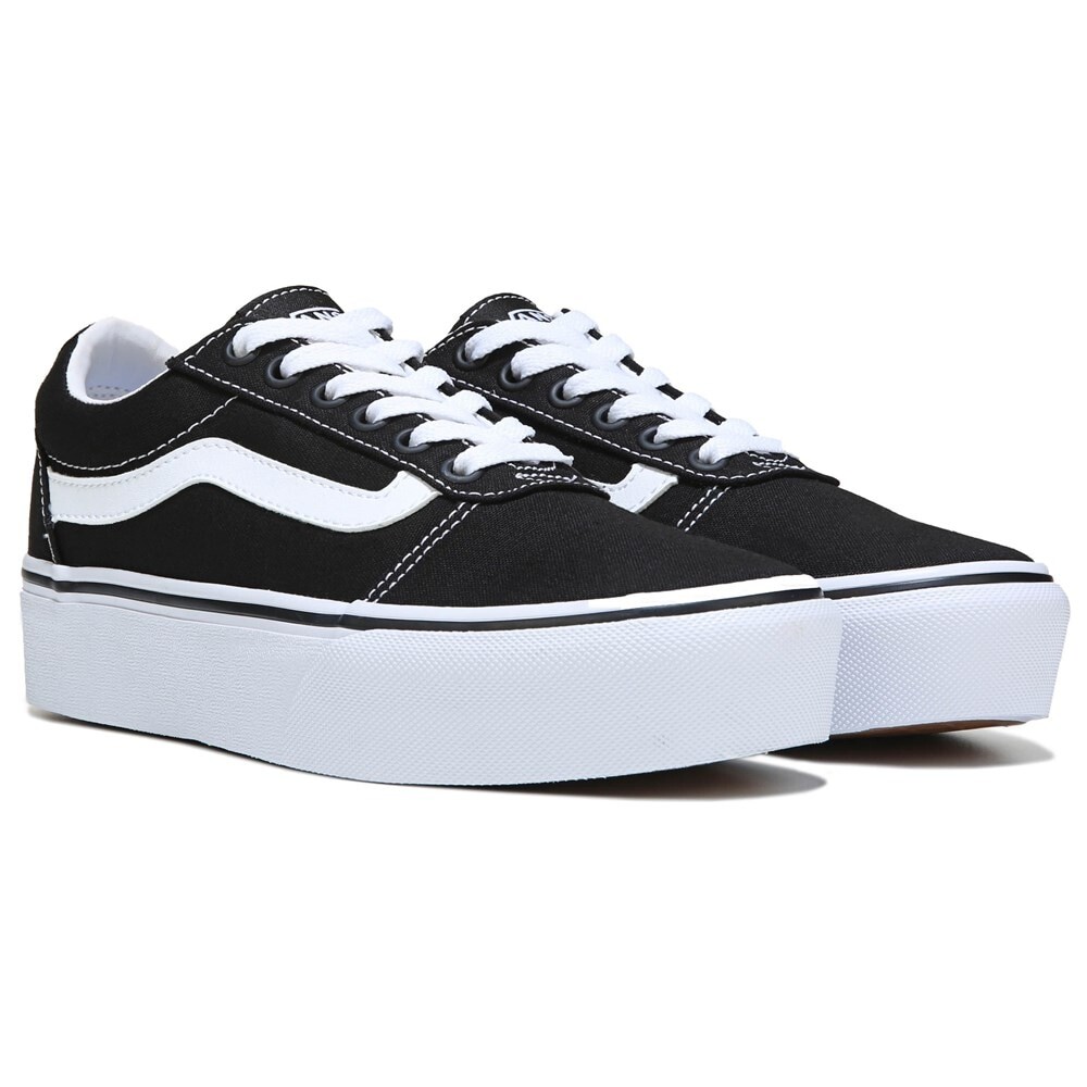 

Женские низкие кроссовки на платформе Ward Vans, черный