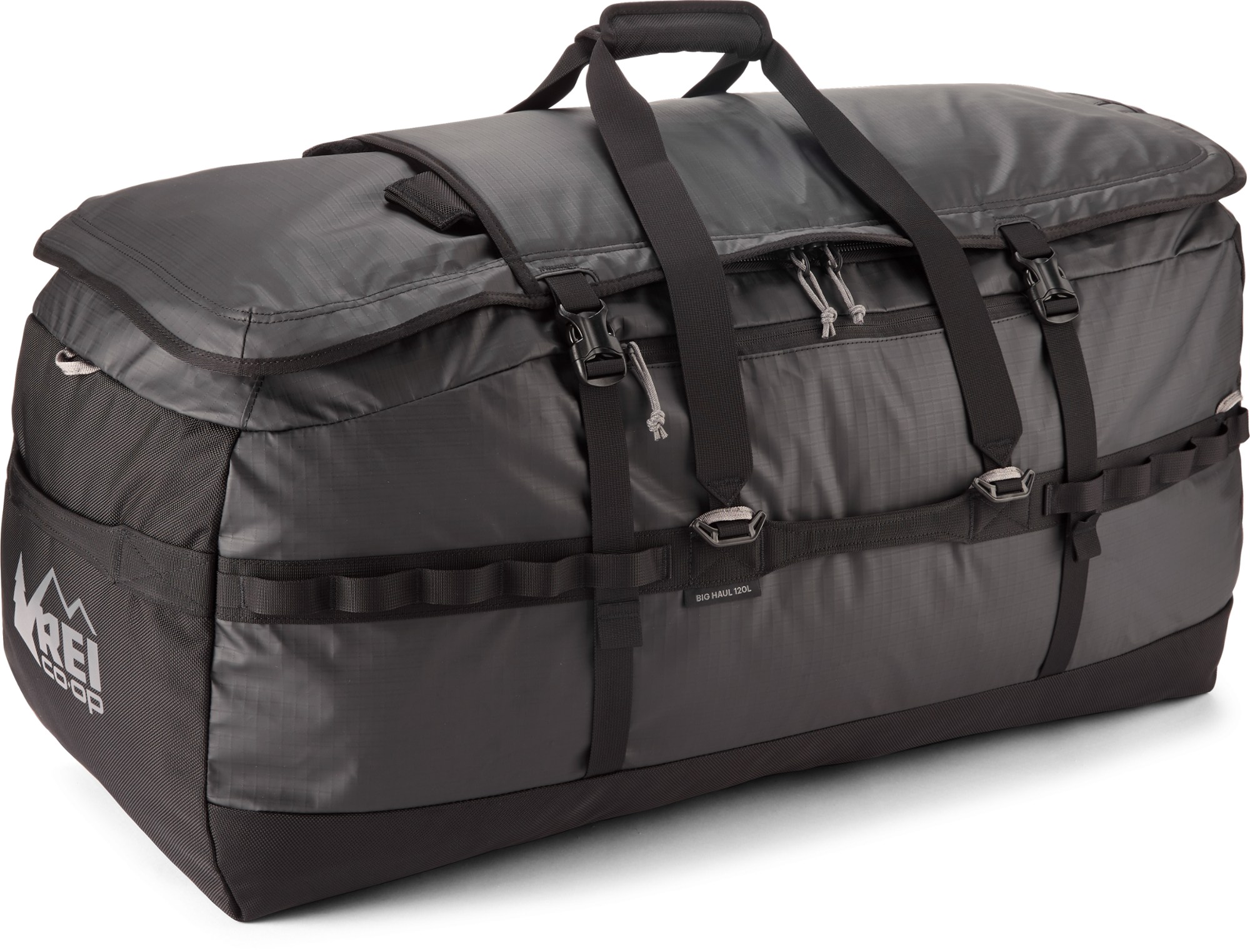 Переработанная дорожная сумка Big Haul 120 REI Co-op, черный рюкзак red fox long haul 28 v2 серо синий