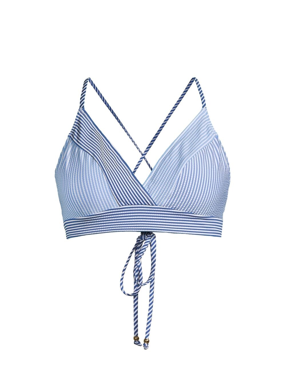 

Топ бикини Sconset Seersucker Surplice Vineyard Vines, синий