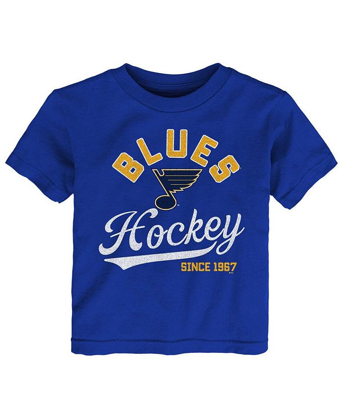 Синяя футболка St. Louis Blues Take The Lead для новорожденных Outerstuff, синий