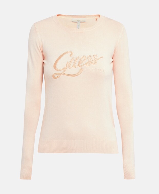 

Джемпер с длинными рукавами Guess, розовый