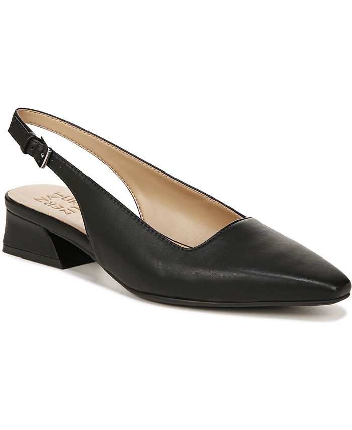 Имбирные босоножки Naturalizer, черный туфли с открытой пяткой женские летние the flexx бежевые
