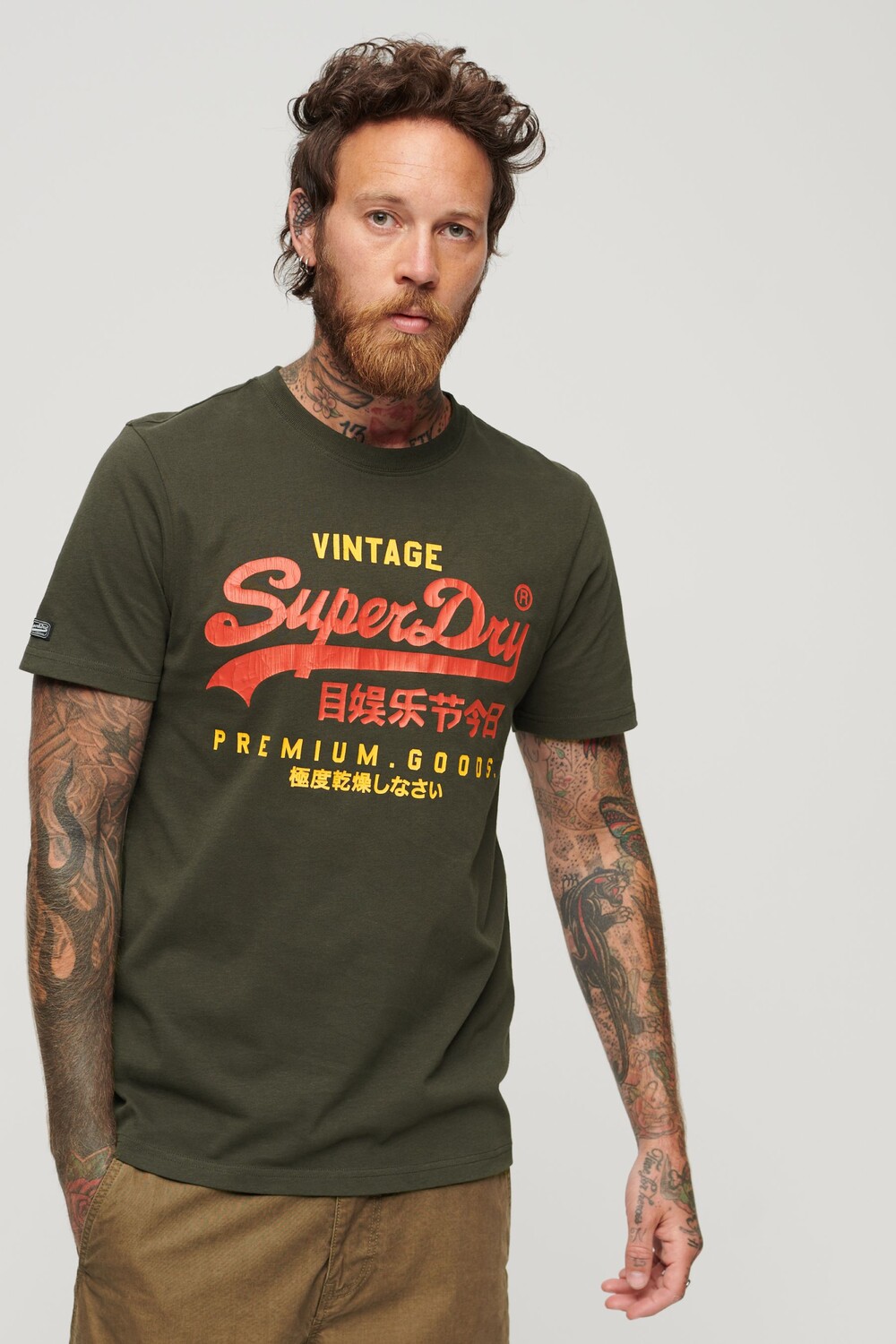 

Классическая футболка Heritage Superdry, черный