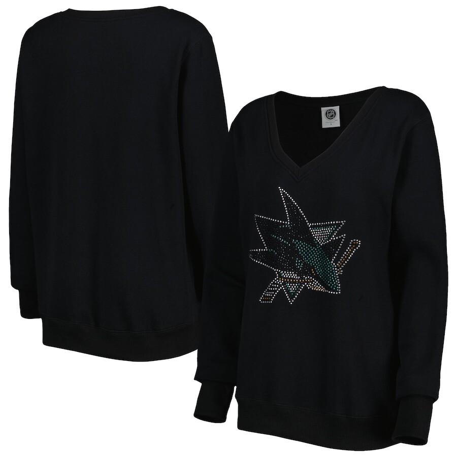 

Футболка с длинным рукавом Cuce San Jose Sharks, черный