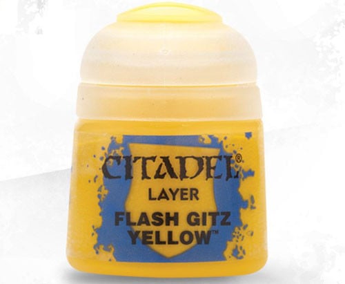 

Миниатюра Games Workshop Citadel Layer Paint: Flash Gitz Yellow (12ml)