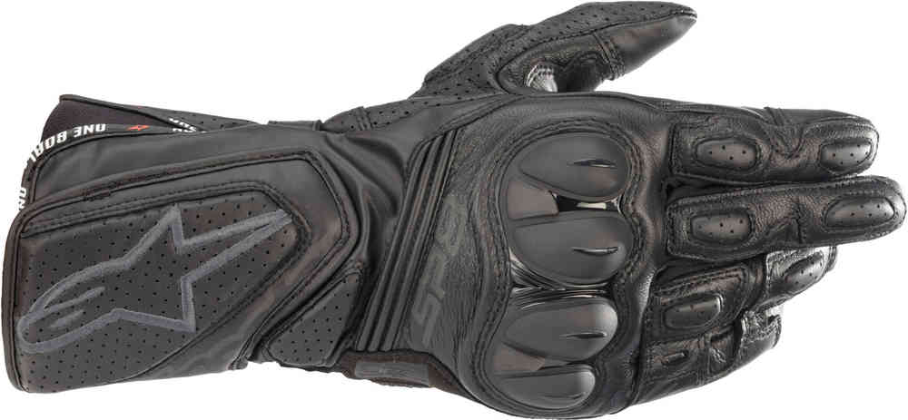 Мотоциклетные перчатки SP-8 V3 Alpinestars, черный мотоциклетные перчатки для верховой езды нескользящие износостойкие тканевые защитные перчатки для езды на велосипеде