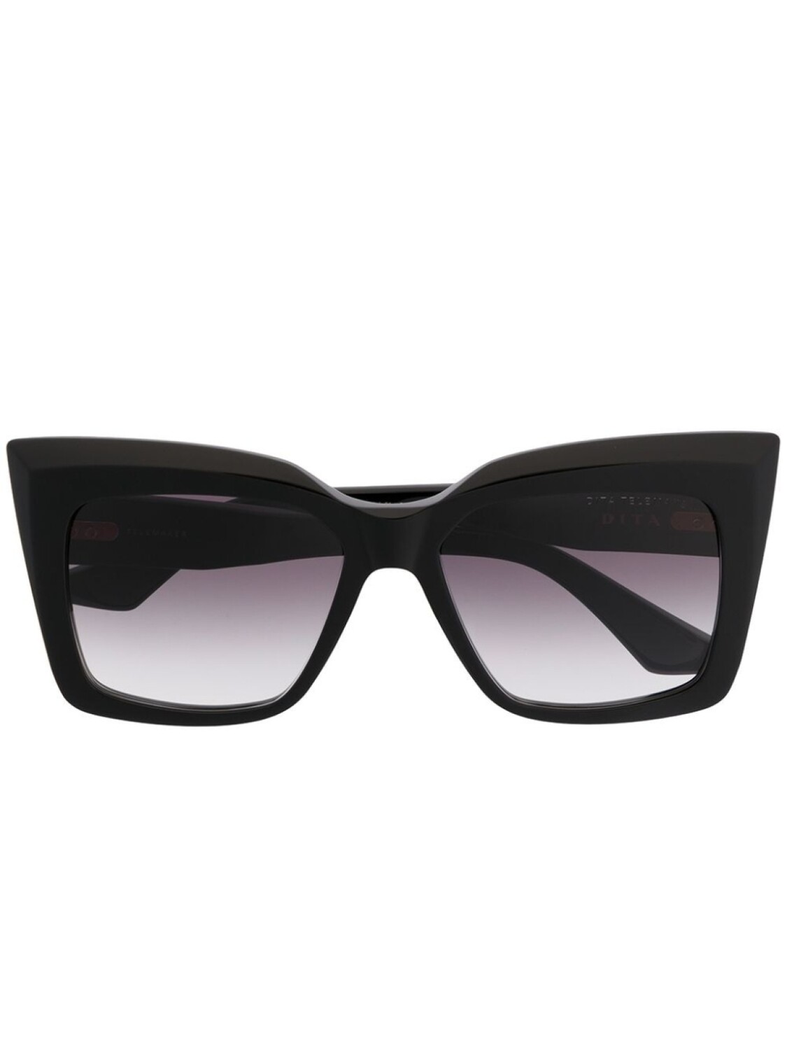 

Солнцезащитные очки с затемненными стеклами в квадратной оправе Dita Eyewear, черный
