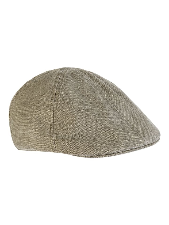 

Бейсболка Camel Active Schiebermütze aus Leinen Mix, зеленый