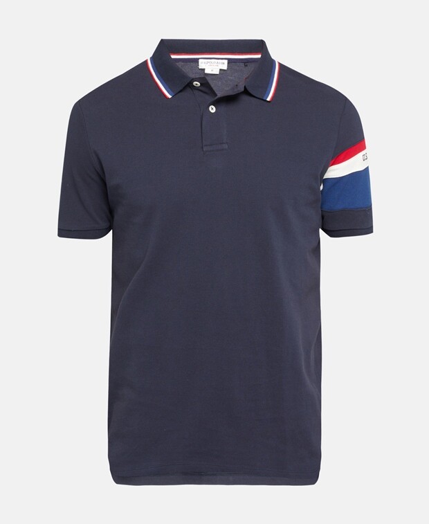 

Рубашка поло U.S. Polo Assn., темно-синий