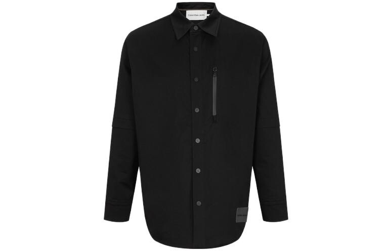 

Мужская рубашка Calvin Klein, цвет BEH - Black