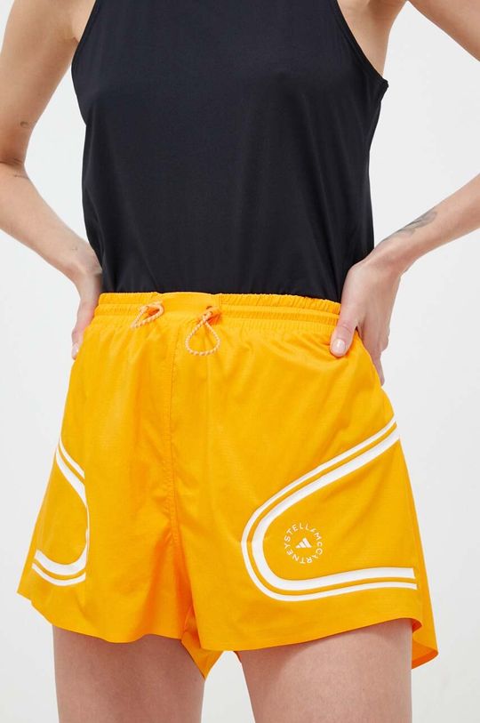 Шорты для бега TruePace adidas by Stella McCartney, оранжевый