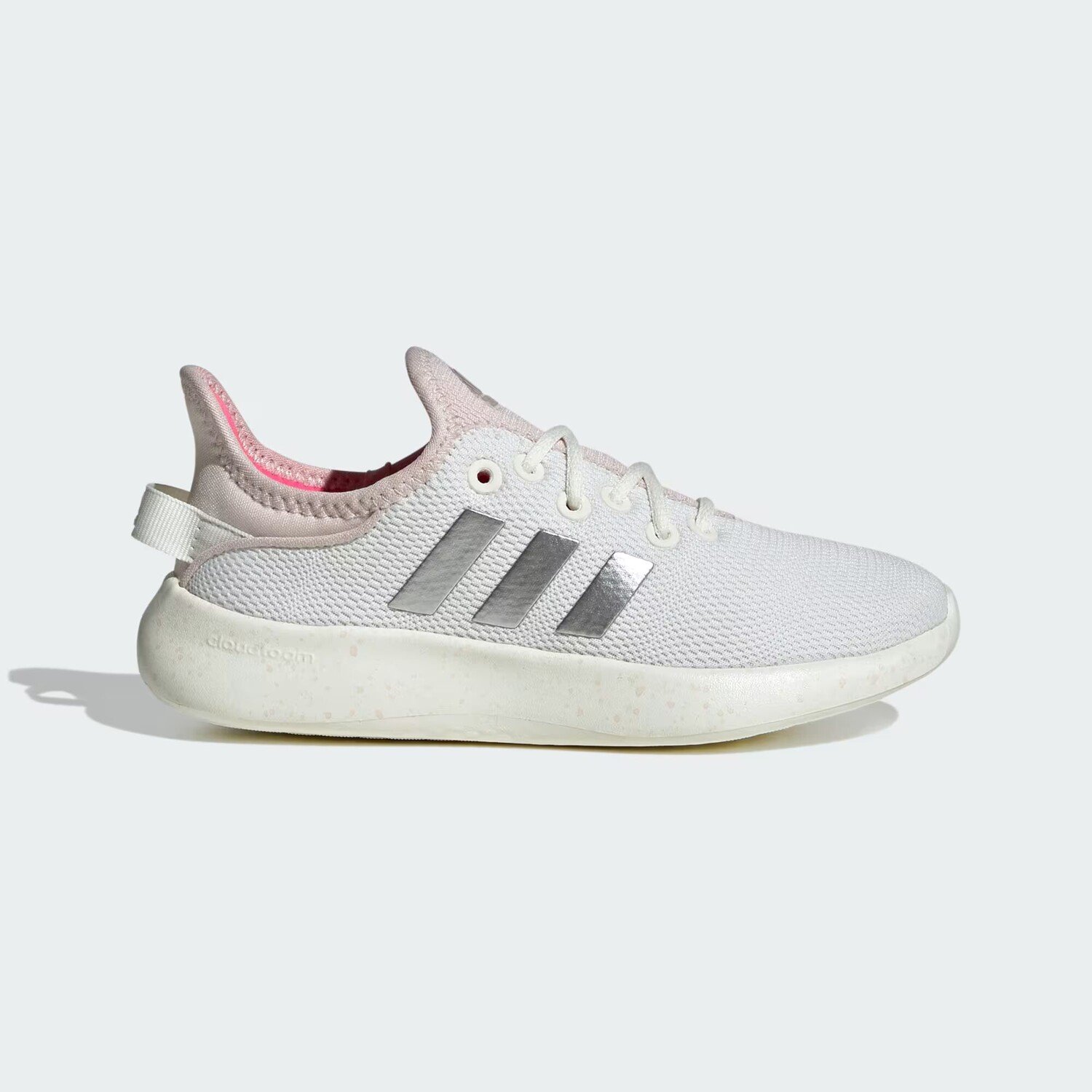 

Cloudfoam Pure Спортивные Кроссовки для детей Adidas, цвет Off White/Silver Metallic/Putty Mauve