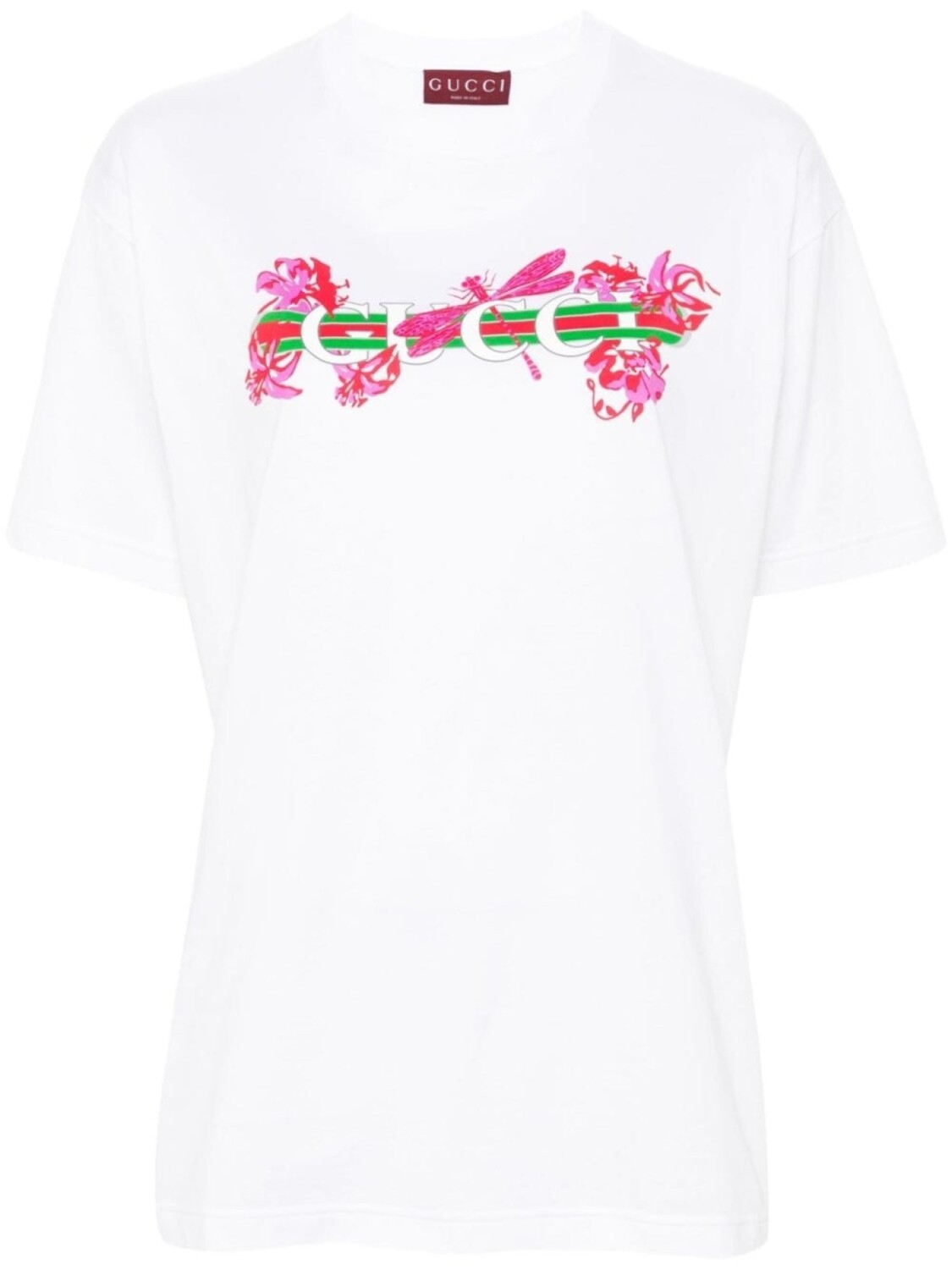 

Gucci футболка с принтом Web, белый