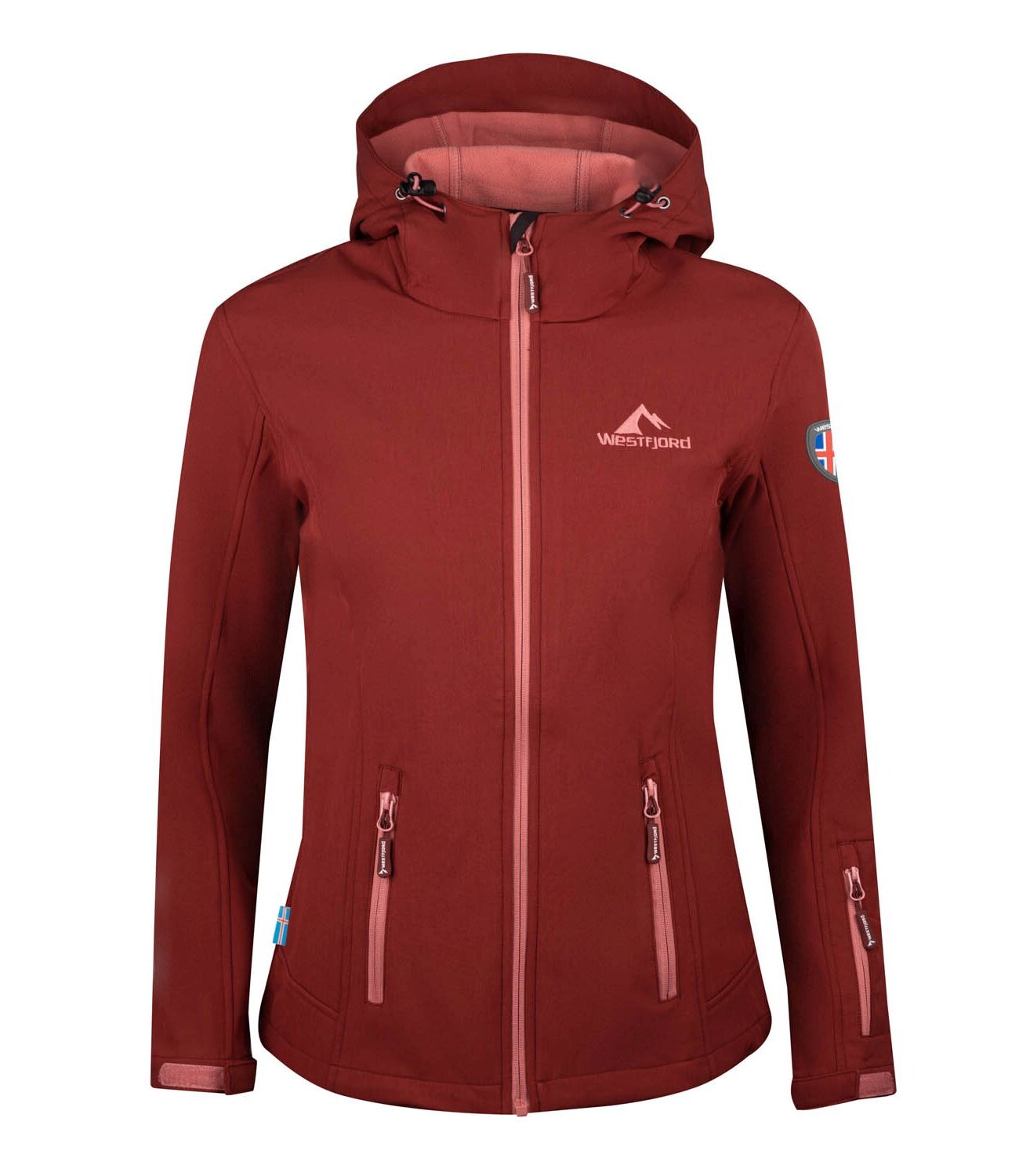 

Куртка софтшелл Westfjord Softshell Jacke Eldfjall, цвет Braun/Rosa