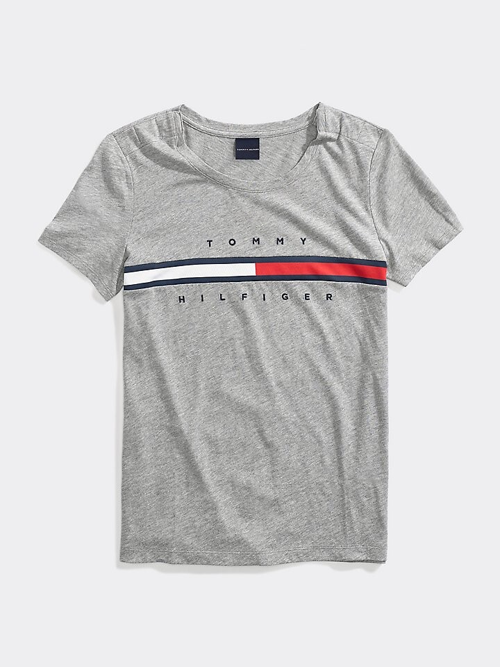 

Фирменная полосатая футболка Tommy Adaptive