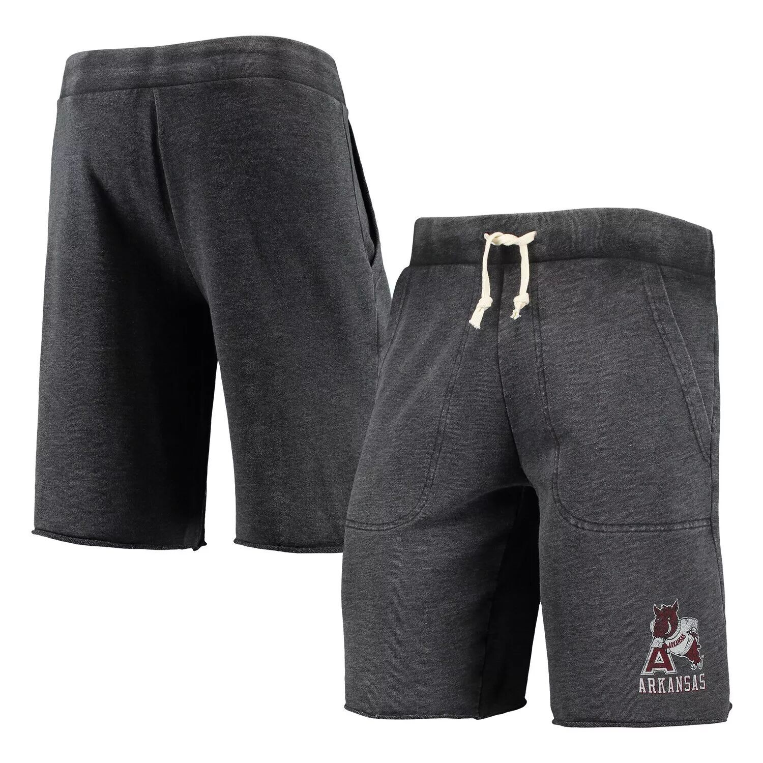 

Мужские черные альтернативные шорты с принтом Arkansas Razorbacks Victory Lounge Shorts
