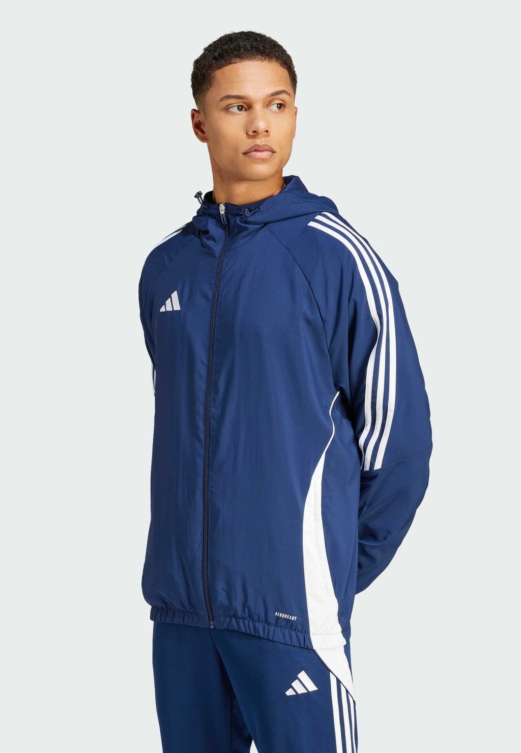 Куртка тренировочная TIRO 24 adidas Performance, синий