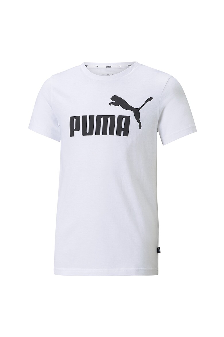 

Хлопковая футболка с логотипом Puma, черный