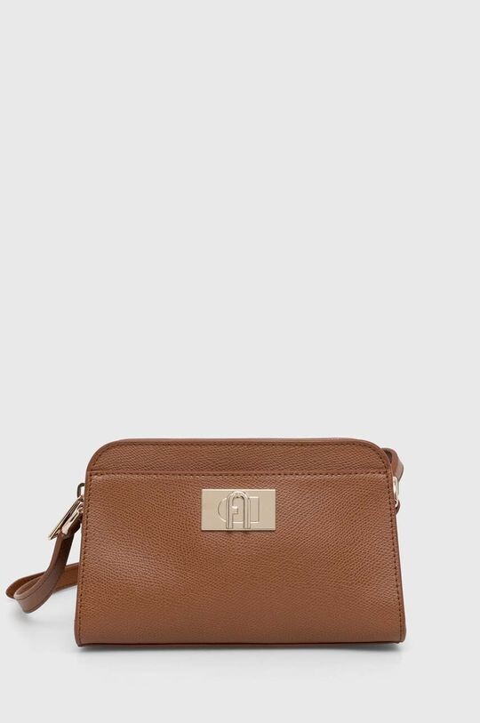 

Кожаная сумочка Furla, коричневый