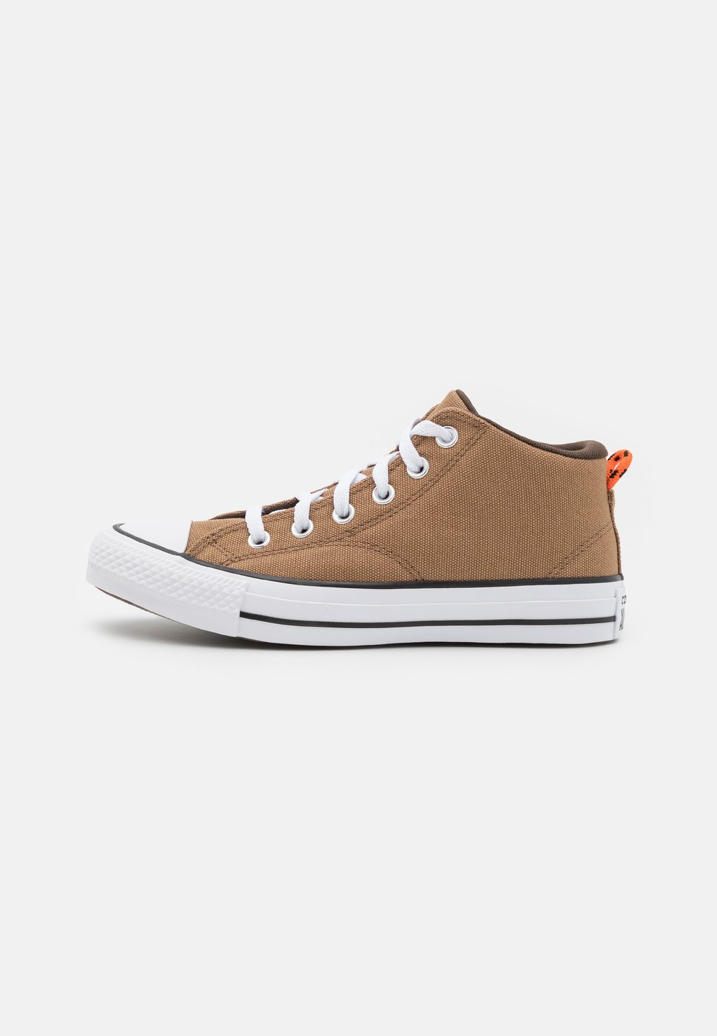 Высокие кроссовки Chuck Taylor All Star Malden Street Unisex Converse, цвет hot tea/orange/white фотографии