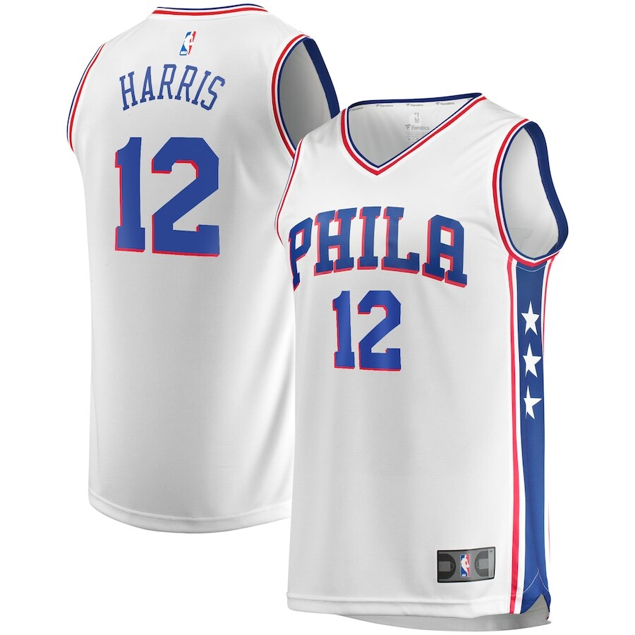 

Джерси Fanatics Branded Philadelphia 76Ers, белый