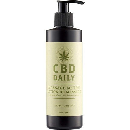 

Массажное масло Earthly Body CBD Erotik, прозрачное, один размер