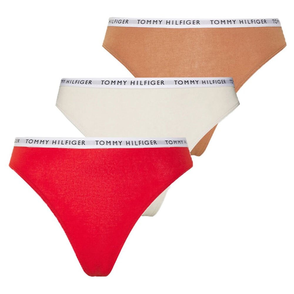 

Стринги Tommy Hilfiger 3 шт, разноцветный