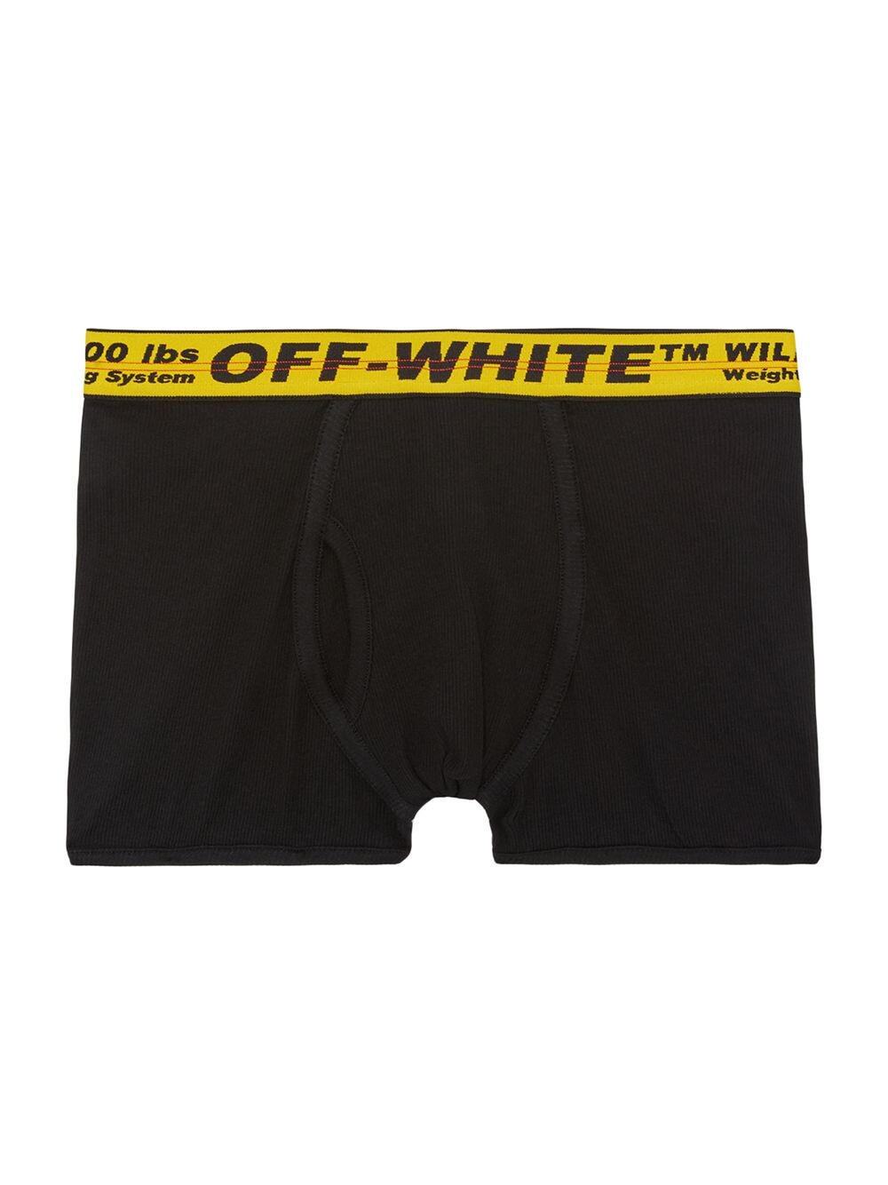 

Классические промышленные трусы с логотипом Off-White, черный