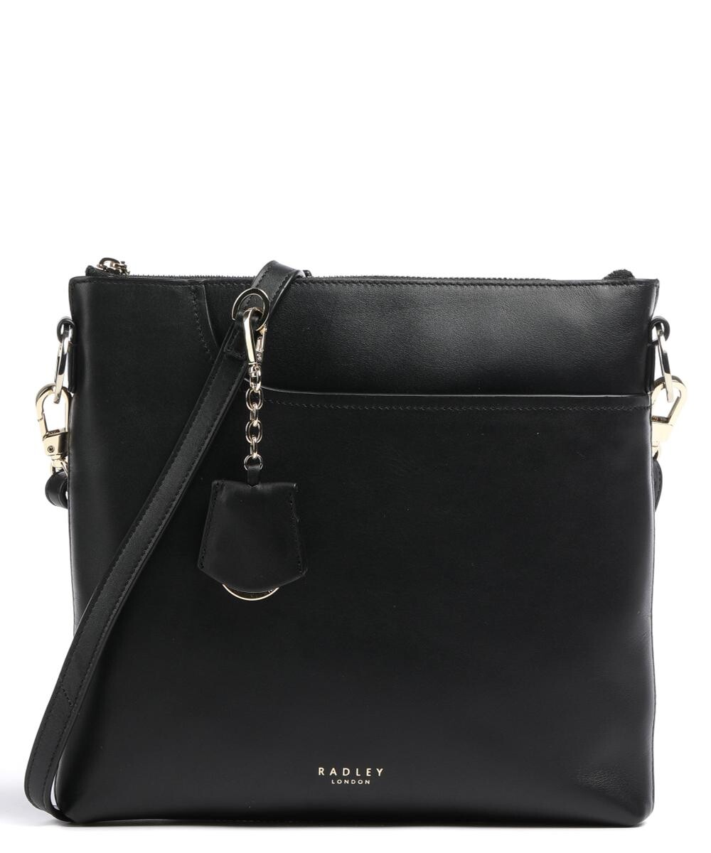 

Сумка через плечо Pockets 2.0 из мелкозернистой кожи Radley London, черный