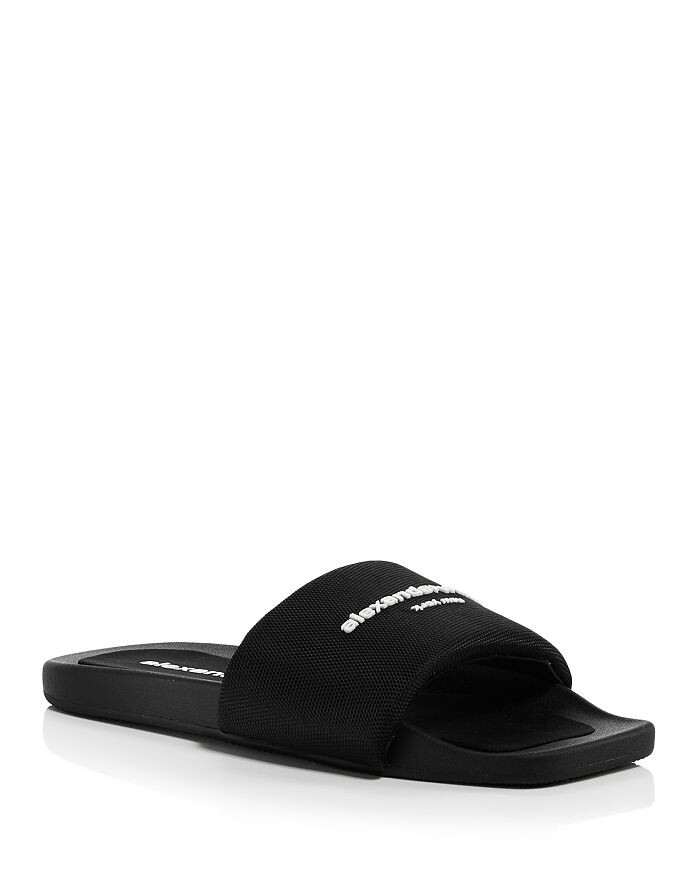 

Женские шлепанцы с логотипом Alexander Wang